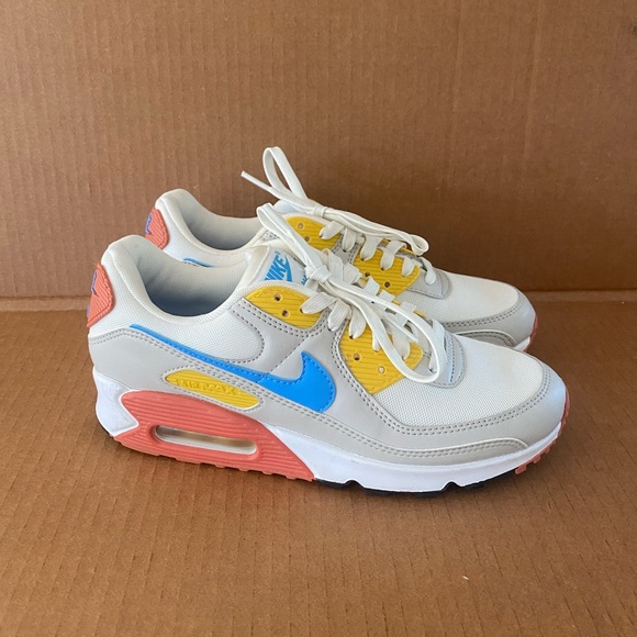 Nike Women's Air Max 90 | 'Spring Colors' | US 8.5 - Picture 1 of 12